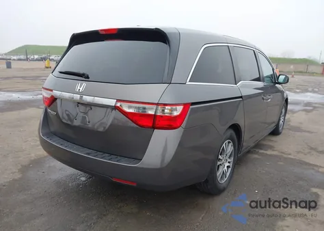 2012 Honda Odyssey Ex-L from USA, damaged, VIN 5FNRL5H69CB006891